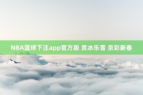 NBA篮球下注app官方版 赏冰乐雪 京彩新春