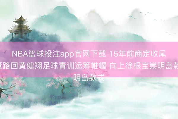 NBA篮球投注app官网下载 15年前商定收尾! 董路回黄健翔足球青训运筹帷幄 向上徐根宝崇明岛款式
